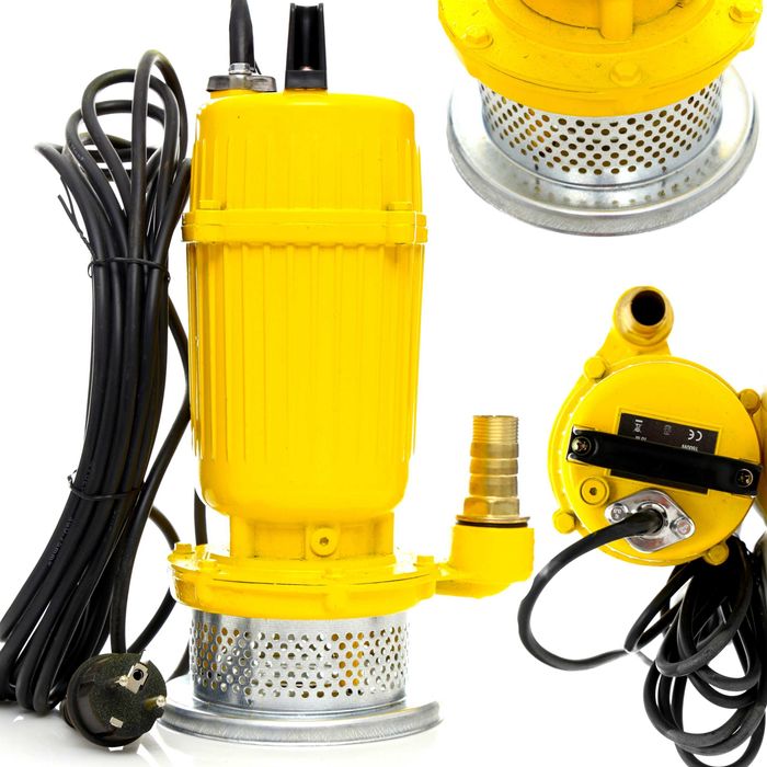 Pompa zanurzeniowa zatapialna do wody czystej brudnej 1600W 1" 12500l