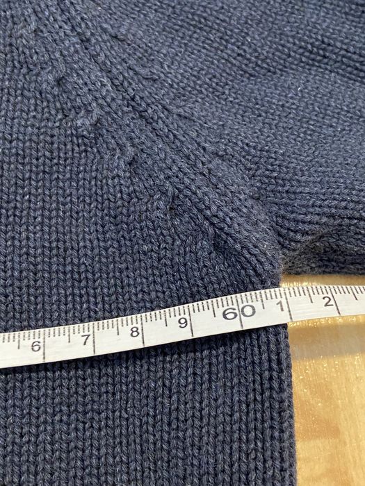 Daniel Hetcher r 56 XXL  granatowy sweter bawełna crewneck ciepły bawe
