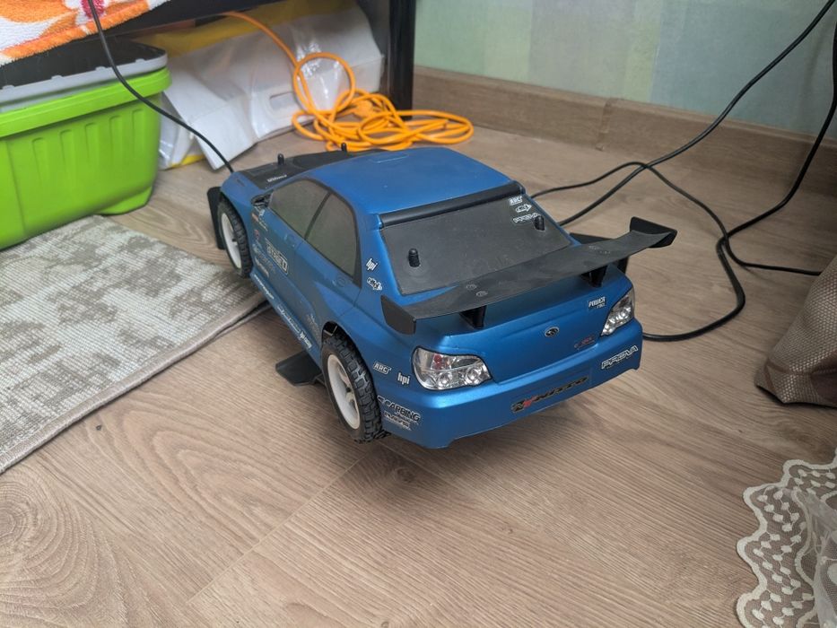 Subaru на радиоуправлении двс, deagostini