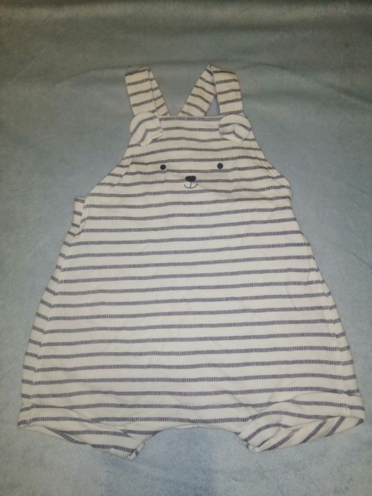 Szorty ogrodniczki dziecięce hm h&m Rozmiar 62