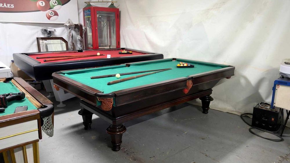 Bilhar Snooker Modelo Roma
