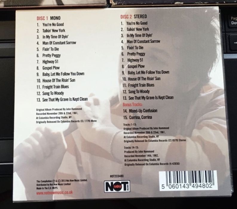Bob Dylan - Dylan CD duplo remaster
