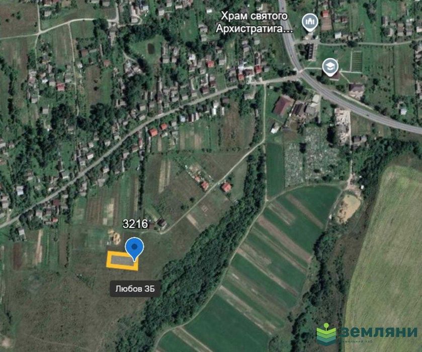 Продається ділянка під будову 14.33 сот Тязів (8)