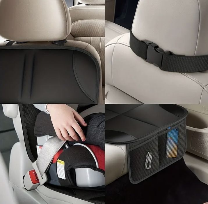 Килимок під автокрісло Підкладка для автокрісла Коврик под автокресло