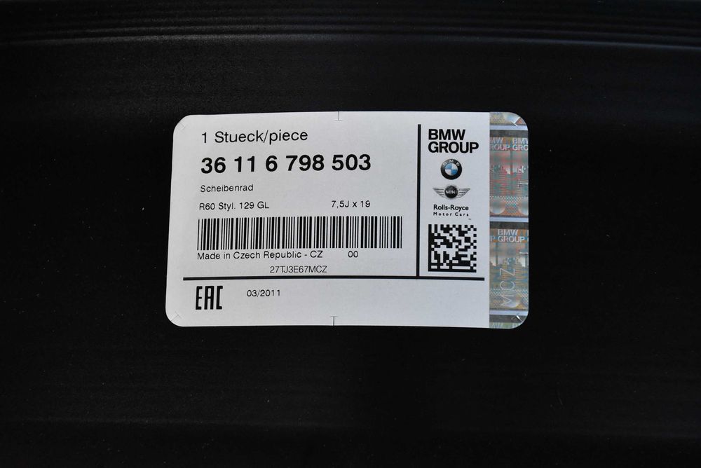 NOWE 19" Mini Countryman R60 R61 JCW ALL4 Cooper SD