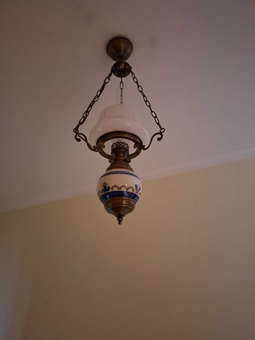 Candeeiro loiça de vians