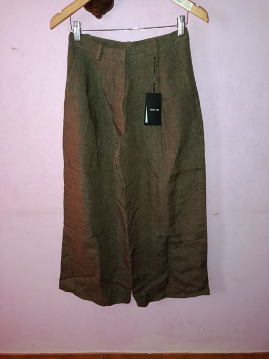 Calças castanhas massimo Dutti