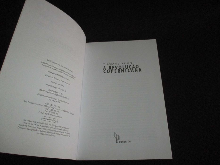 Livro A Revolução Copernicana Thomas Kuhn