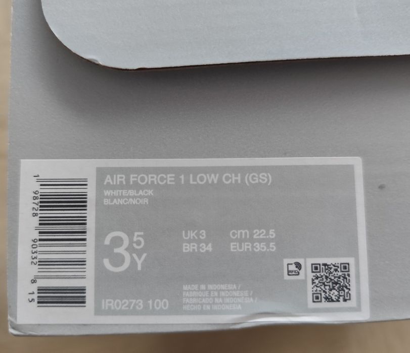 Adidasy Nike Air Force r. 35.5
