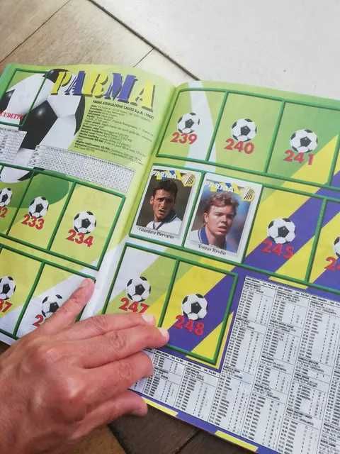 Caderneta futebol italiano 1995