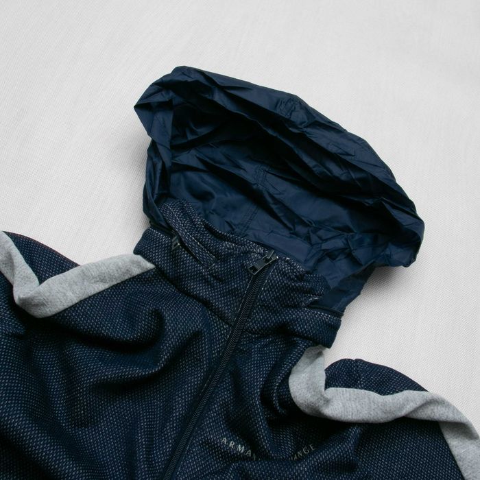 Armani Exchange bluza anorak z kapturem M slim