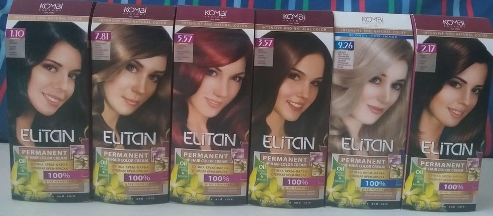Крем - краска для волос новая.