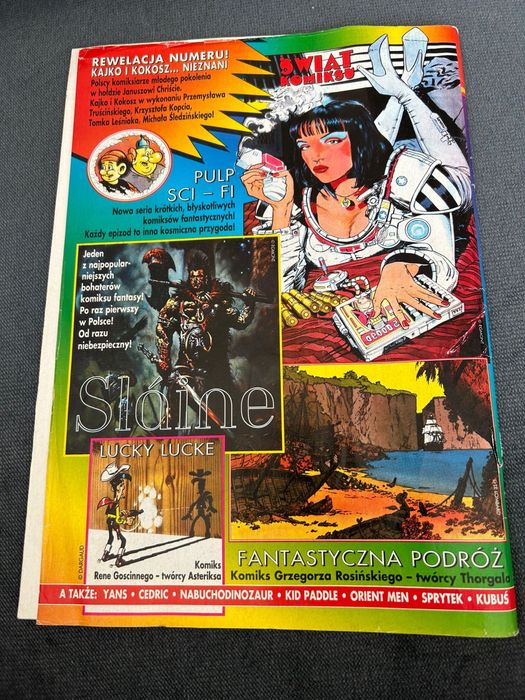 Gazetka Świat komiksu nr 7 listopad 1998