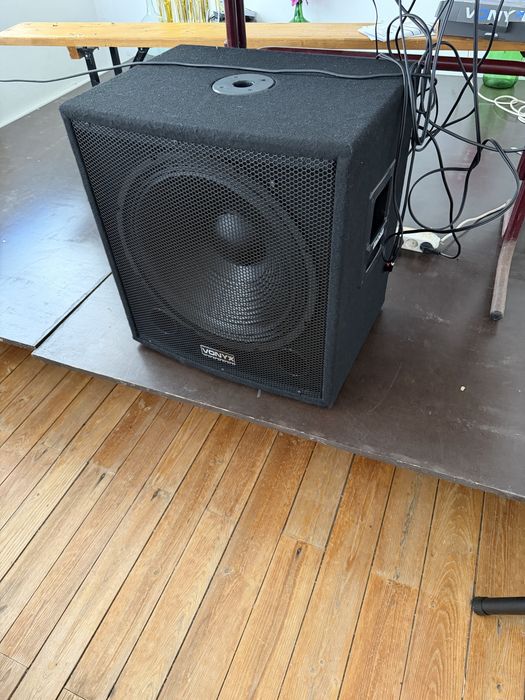 Sistema Som Amplificado BLUETOOTH/USB/SD 1200W (VX1218BT 2.1) - VONYX