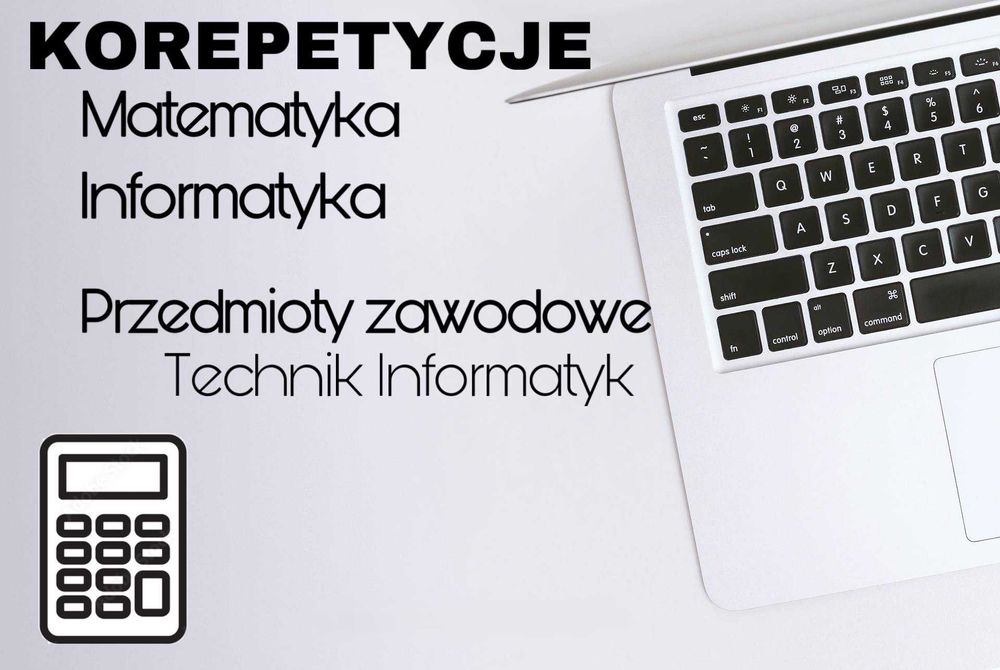 Korepetycje z p. zawodowych t.informatyk, informatyki i matematyki