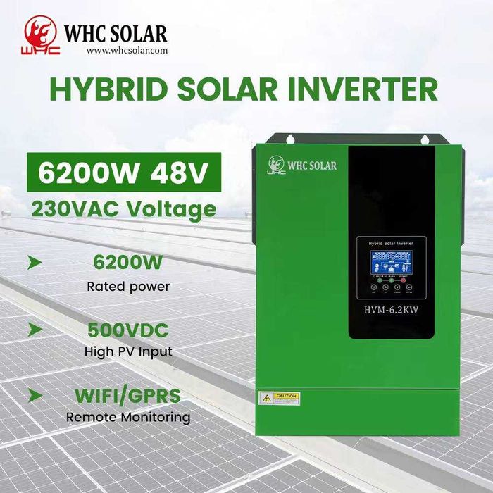 ЛУЧШИЕ ПО КАЧЕСТВУ! Гибридные солнечные настенные инверторы WHC SOLAR !!!