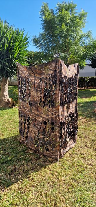 Abrigo camuflado quadrado