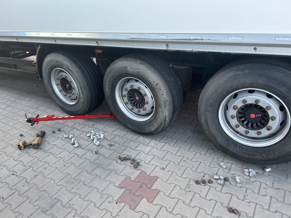 Mobilna wulkanizacja 24/7 dojazd A4 S3 A18 DK12 cieżarowe osobowe TIR