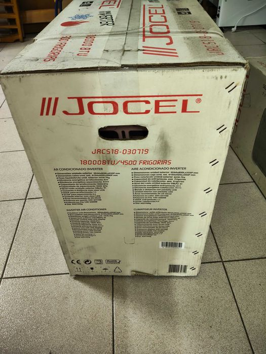 AR CONDICIONADO "JOCEL" 18.000 BTU's  (novo) - SALDO (urgência)