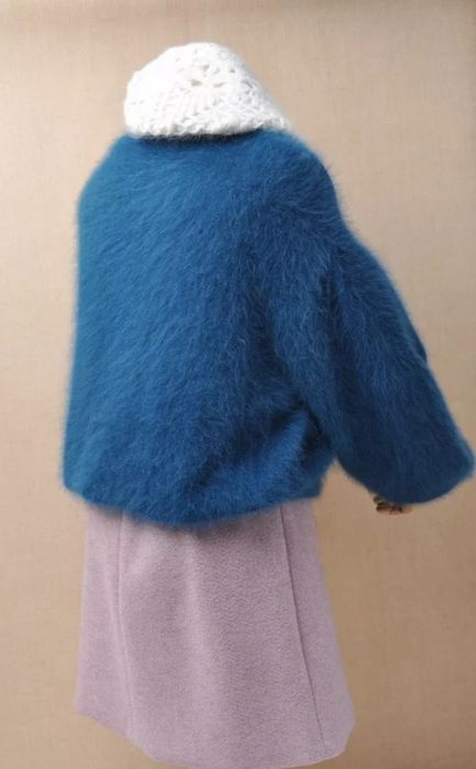 Sweter Premium_bomberka  100% wełna kaszmirowa rozm M/L