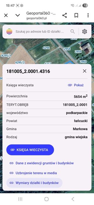 Działka Husów  56a