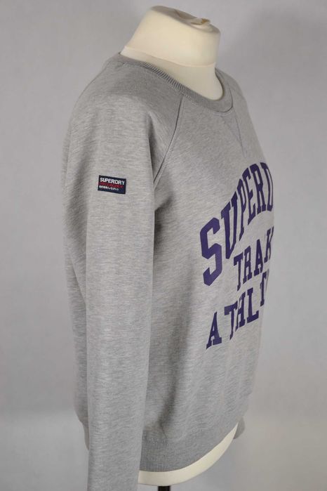 SUPERDRY 23 Track Athletics Sport Ciepła Bluza Damska L Oryginalna