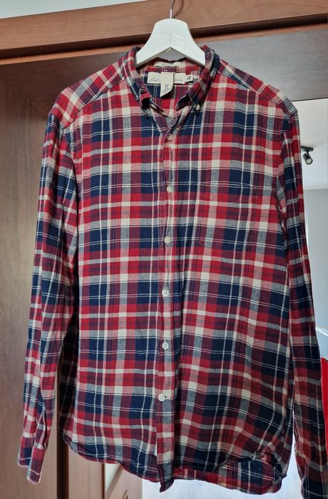 Koszula H&M w kratkę M/L