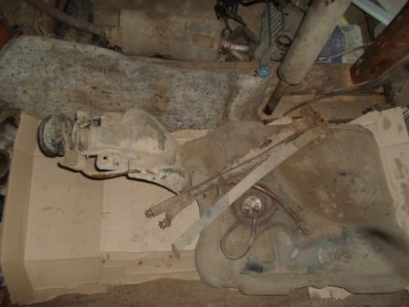 Топливный бак на Volkswagen Golf II