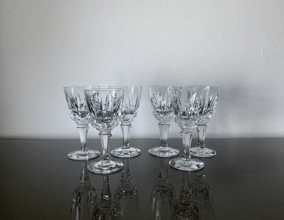 Cálices de licor em cristal marca Atlantis sem uso