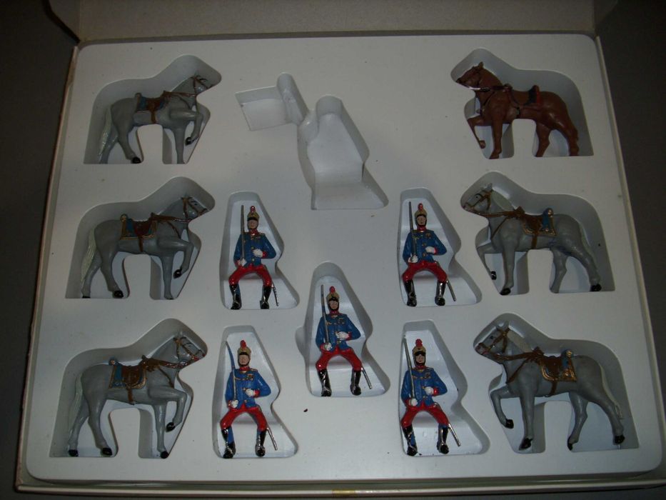 Caixa SOLDIS anos 70 Ref. 704 - Cavalaria Real - Reamsa Gomarsa Jecsan. Portes inclusos.