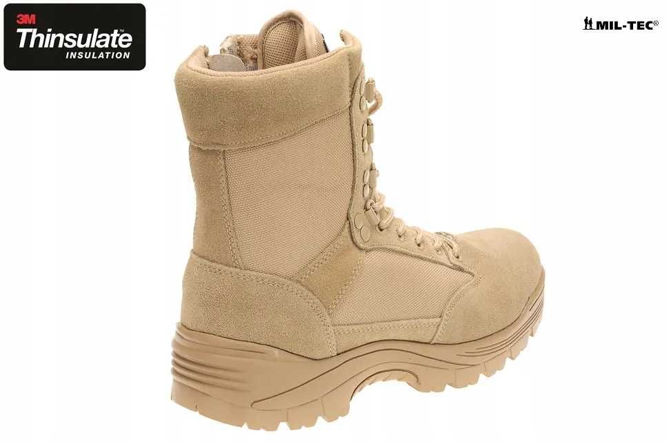 Зима Берці тактичні Mil-Tec Tactical Boots with YKK Zipper Thinsulate