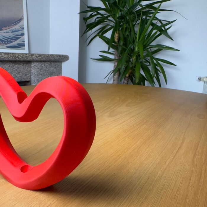 Valentine's Day Heart Vase