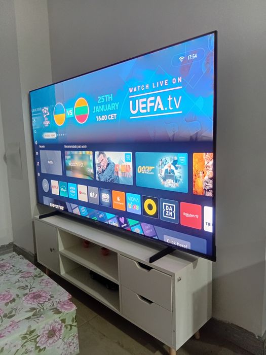 Televisão 65 polegadas com seguro de 1 ano e garantia