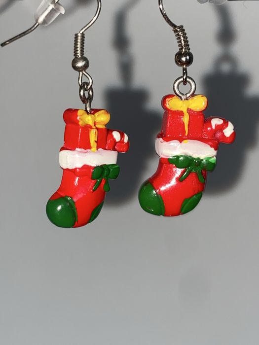 Kolczyki - świąteczne