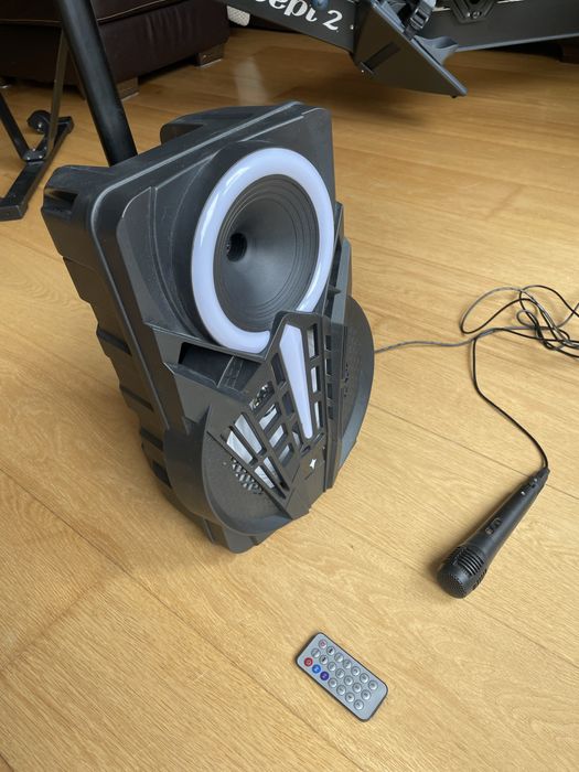 Coluna Karaoke Bluetooth Denver