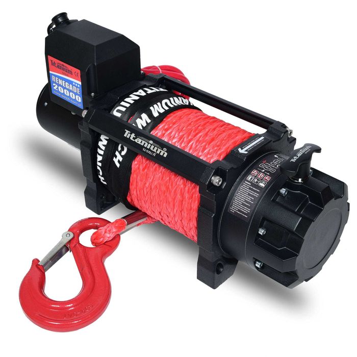 Wyciągarka Titanium WINCH RENEGADE 20000 LBS 24V