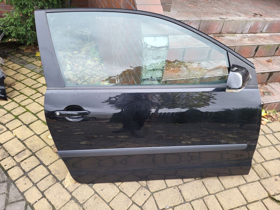 Drzwi przednie prawe vw polo 9n3 3d lakier l041 kompletne