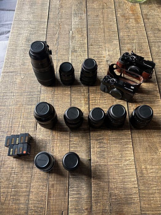 Fujifilm X Pro1 / X Pro3 – korpusy i obiektywy, duży pakiet!