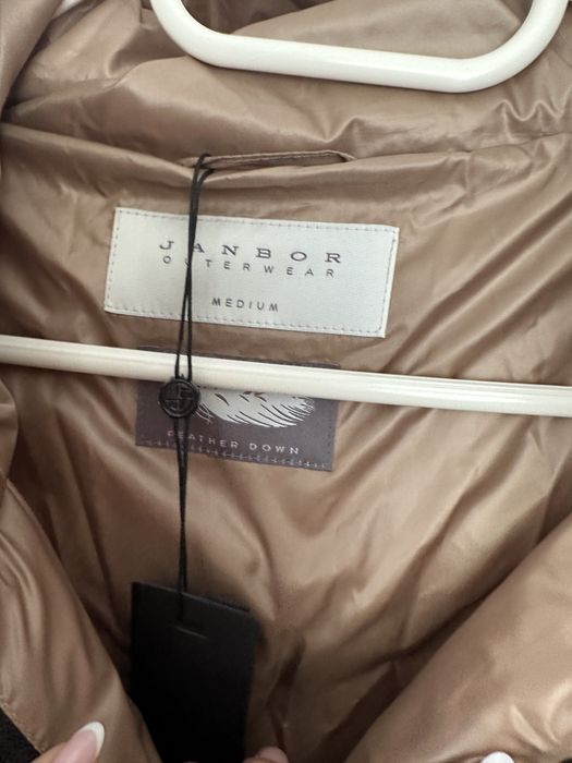 Nowa Kurtka puchowa Janbor zimowa 80%puch kaczy