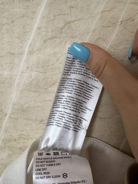 Białe szerokie spodnie 7/8 do łydki vero moda 38/M