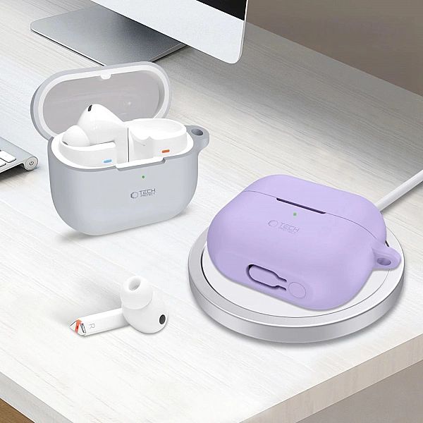 Tech-Protect Silicone Hook Samsung Galaxy Buds 3 / 3 Fe / 3 Pro Lavend