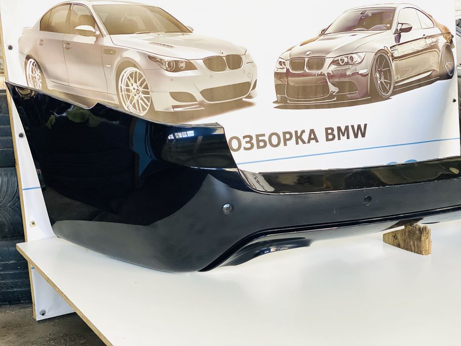 Задній М тех Бампер BMW E61 E60 Універсал 416 Carbonschwarz Турінг