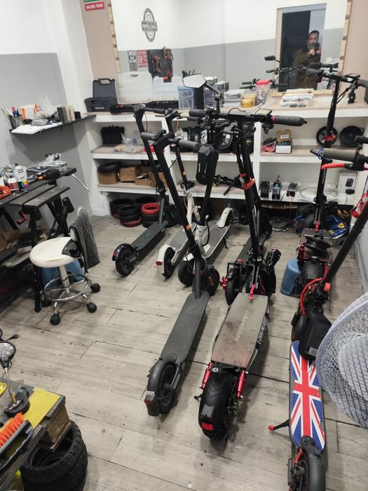 Reparação de trotinetes elétricas