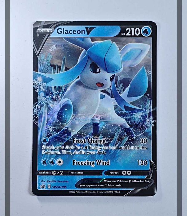 Glaceon V SWSH196 Promo Pokemon ENG-NM