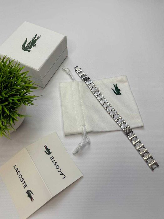 Браслет Lacoste | Срібний Браслет Лакоста