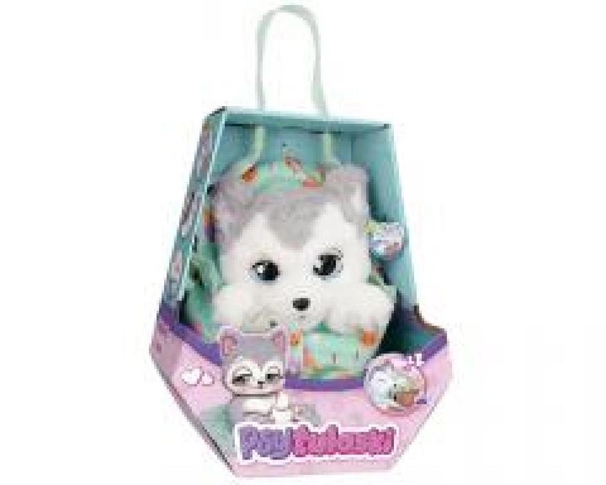 Psytulaski - plusz interaktywny Husky pudełko,285x230 mm