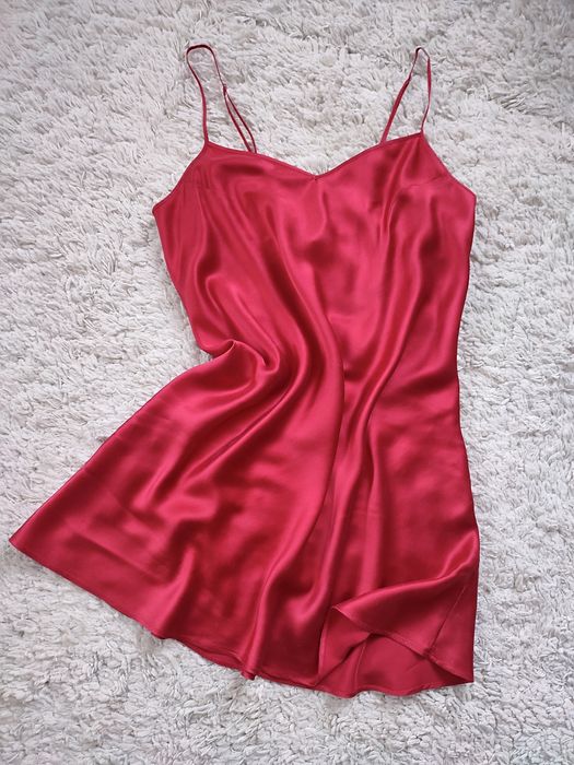 Шовковий пеньюар сукня на бретельках бренд Flirt