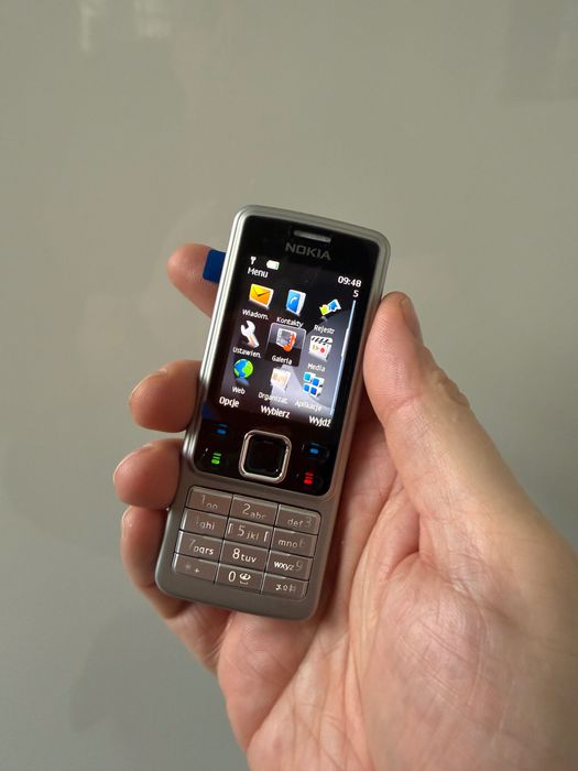Nokia 6300 Silver | Nowy | Bez Simlocka | Klasyk| Srebrna |PL Menu