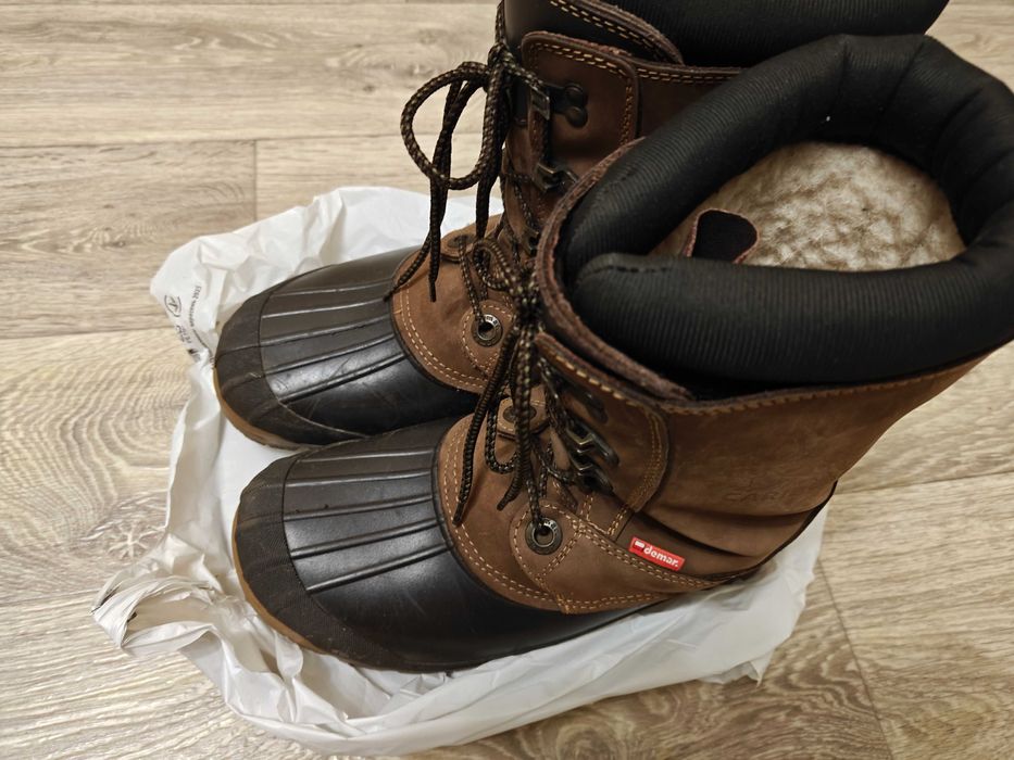 Оригінальні зимові чоботи Demar Caribou PRO - Olive Brown