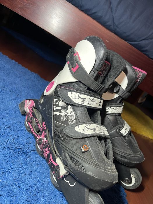 Patins em linha, oxelo, ajustáveis